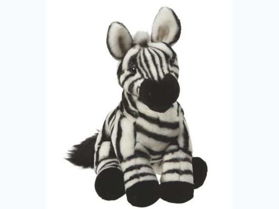 10" Zebra Plush