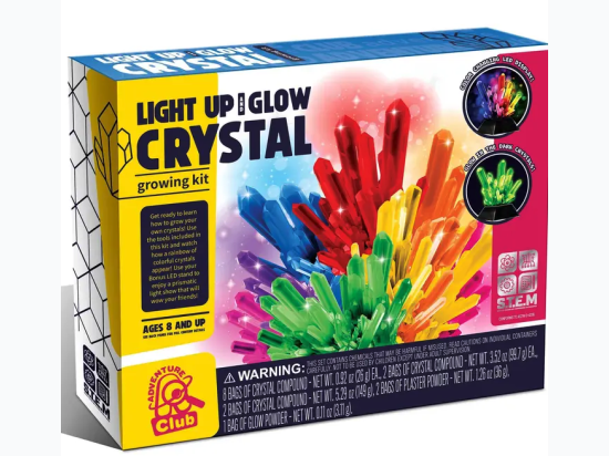 Ultimate Light-Up Crystal Growing Kit