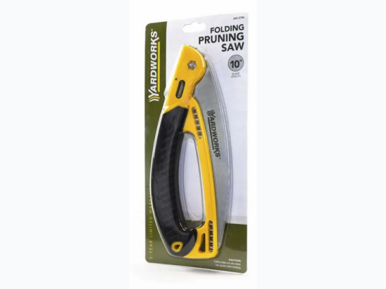 Yardworks 10″ Folding Pruning Saw