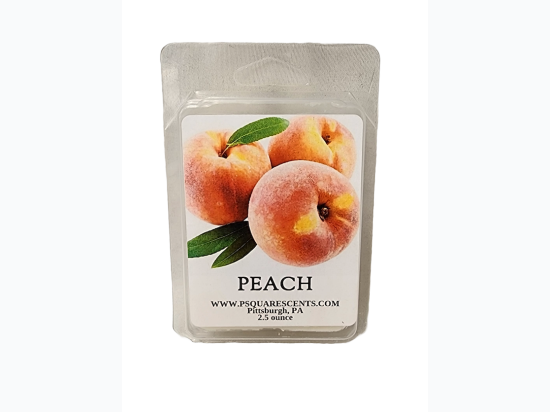 Artisan Hand Poured Soy Wax Melts - Peach