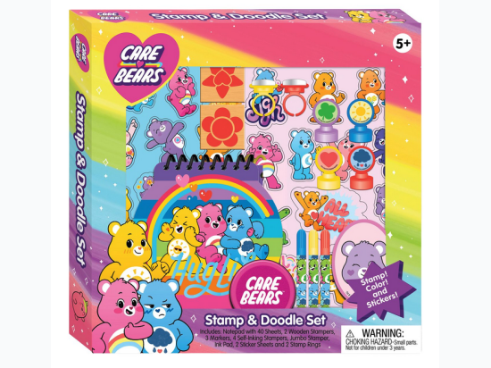 Stamp & Doodle Set - Care Bears