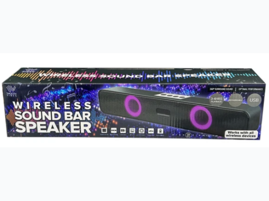 Wireless Audio Sound Bar Speaker for TV