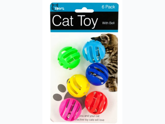 Balls with Bells Cat Toys Set