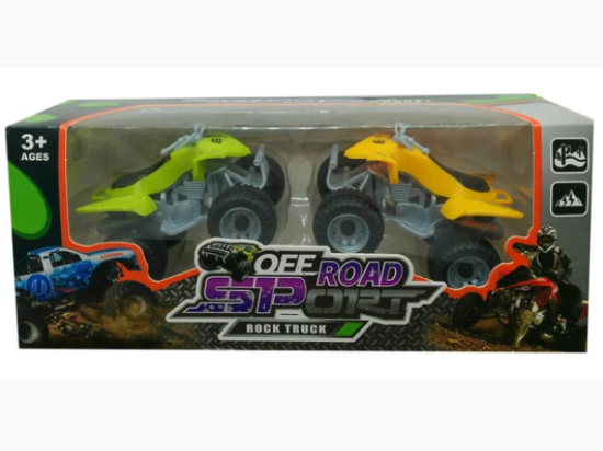 2 Pack Off Roading Sports Vehicle - Colors May Vary