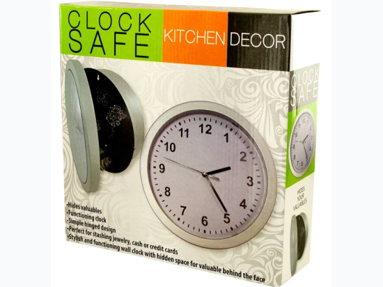 green kitchen wall clock target