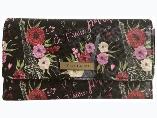 Famous Maker Clutch Wallet - Paris Theme