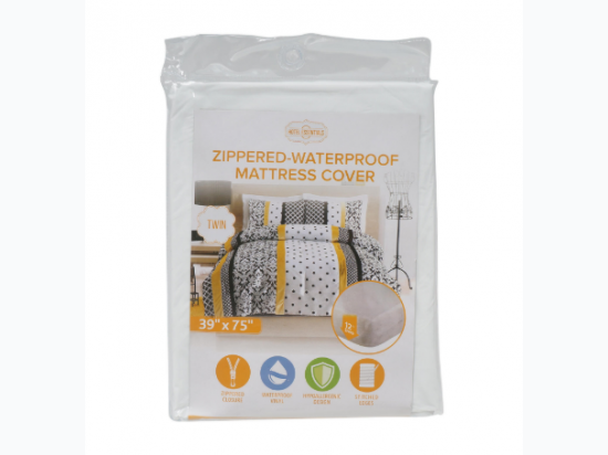 twin size zippered mattress cover