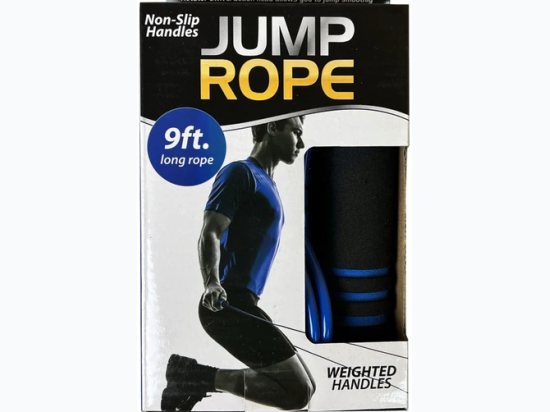 Weighted Jump Rope with Hand Grips