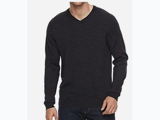 Men's Famous Maker V-Neck Performance Sweater - CloseOut Special - 4 Color Options