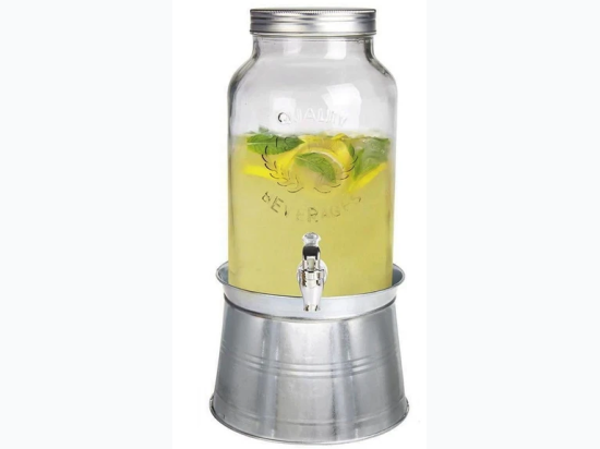 Appetit 1.5 Gallon Drink Dispenser with Ice Bucket