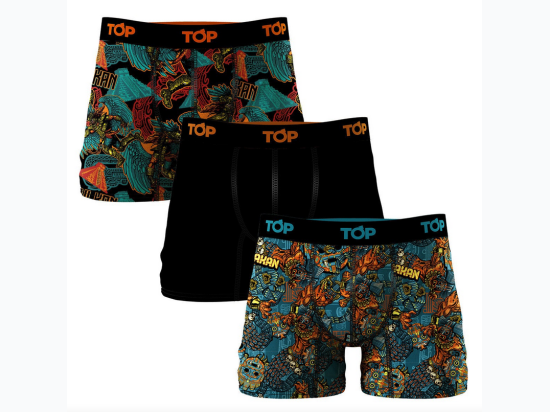 Men's Boxer Briefs - 3 Pack - Mayan Gods Collection