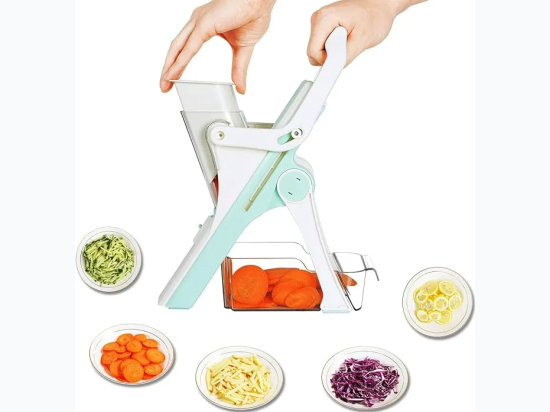 Mandoline Slicer for Kitchen – Vegetable Chopper Cutter