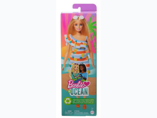 Mattel Barbie Loves The Ocean Doll - Pineapple Print Dress