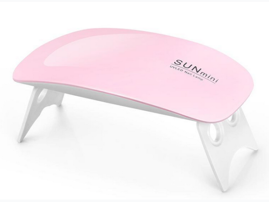 SUN Mini UV LED Nail Lamp in Pink