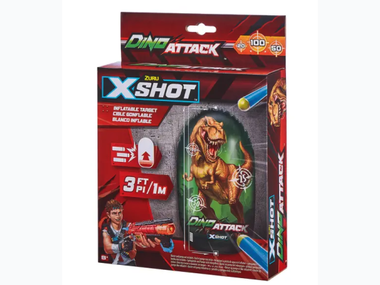 Zuru X-Shot Dino Attack Inflatable Dino Target