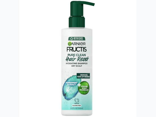 Garnier Fructis Hair Reset Hydrating Shampoo for Dry Scalp - 12 oz