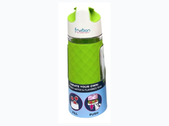 Fruition 20oz Fruit and Tea Infuser Bottle - 3 Color Options