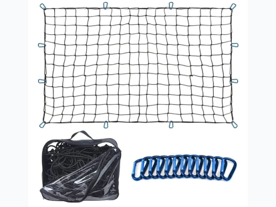 Expandable Cargo Net with Adjustable D Clips