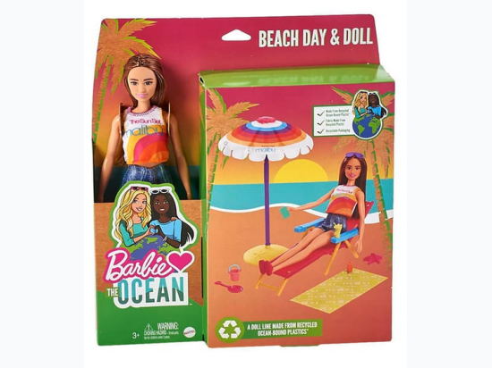 Barbie Loves the Ocean & Beach Doll Playset