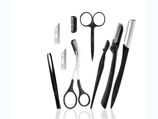 TruBeauty 10pc Brow Pro Eyebrow Trimming Set