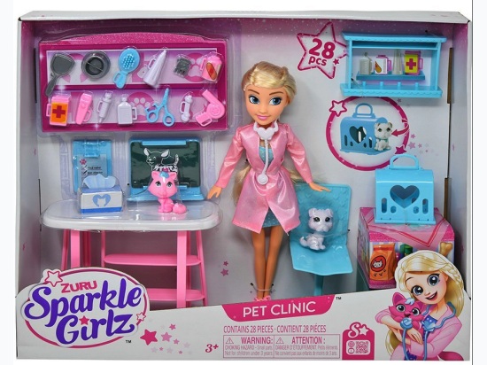 Zuru Sparkle Girlz Pet Clinic Playset