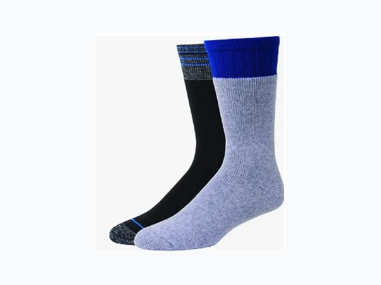 Men's Hanes Wool Blend Outdoor X-Temp Socks 2 Pack