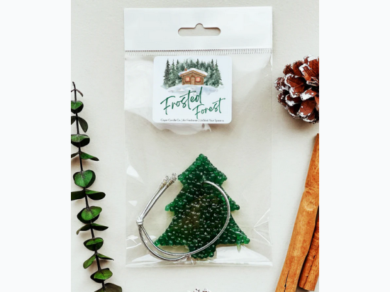 Evergreen Tree Shaped Air Freshener - Frosted Forest