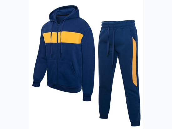 Men's Colorblock Fusion Jogging Set Ultimate Comfort - 3 Color Options