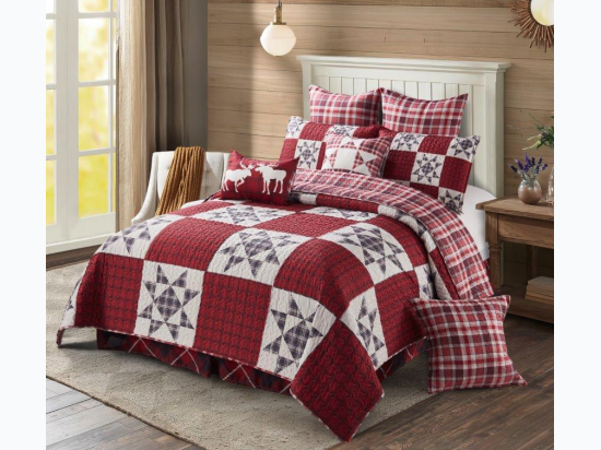 Virah Bella® Collection - Quilt Set - Hillcrest - Full/Queen