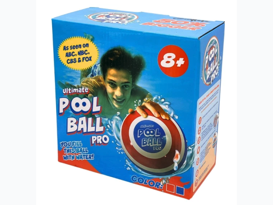 Activ Life 9" Pool Ball in Blue and Red