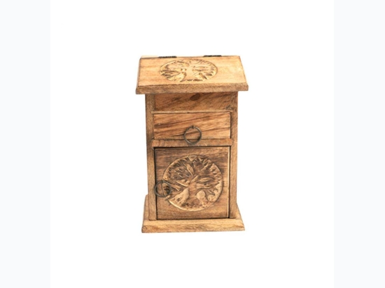 Almirah Tree of Life Wooden Storage Box