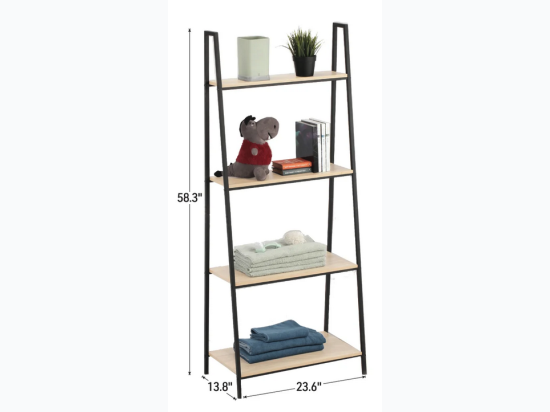 4 Tier Bookshelf Organizer