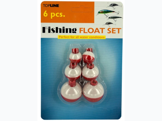 Fishing Bobber Floats 6 Piece Set