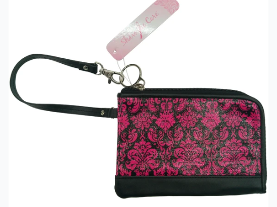 Breast Cancer Awareness Wristlet Wallet