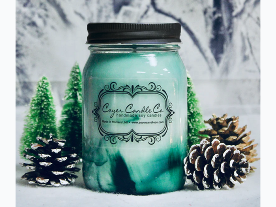 16 oz. Mason Jar Candle - Up North Joy