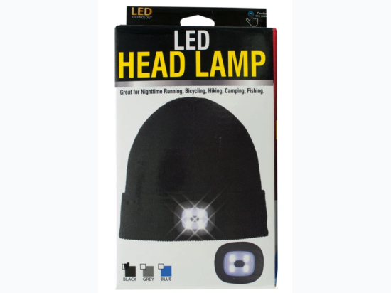 Unisex LED Head Lamp Beanie