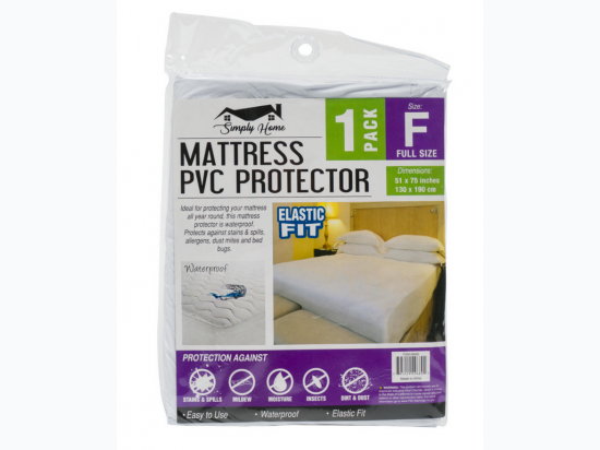 pvc mattress protector queen