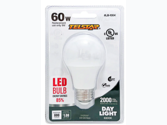 LED 60W Indoor Light Bulb - Daylight