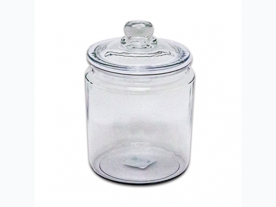 Kitchen Classic 1/2 Gallon Glass Jar with Banded Lid