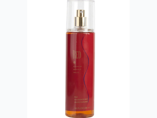 Red by Giorgio Body Mist Spray for Women - 8 oz