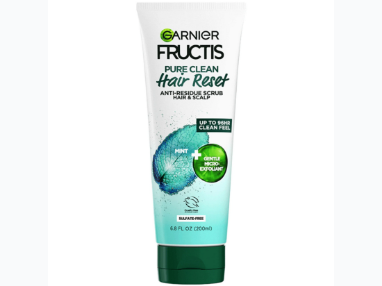 Garnier Fructis Hair Reset Anti-Residue Scrub with Mint