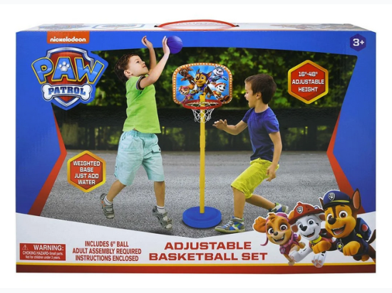 Paw Patrol Adjustable Basketball Set