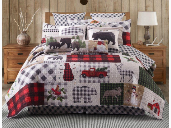 Country Lodge Patchwork - King Size