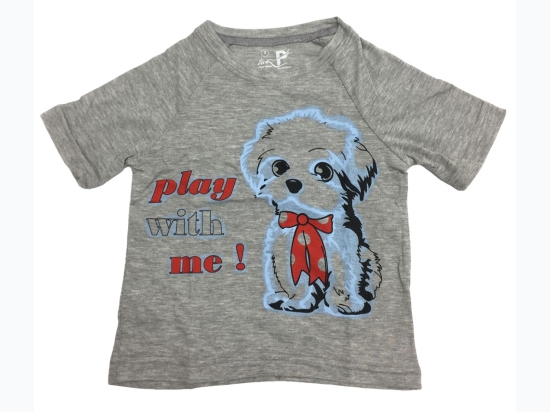 Toddler Sizes 2 - 3 Graphic T-Shirt - Play With Me - 2 Color Options