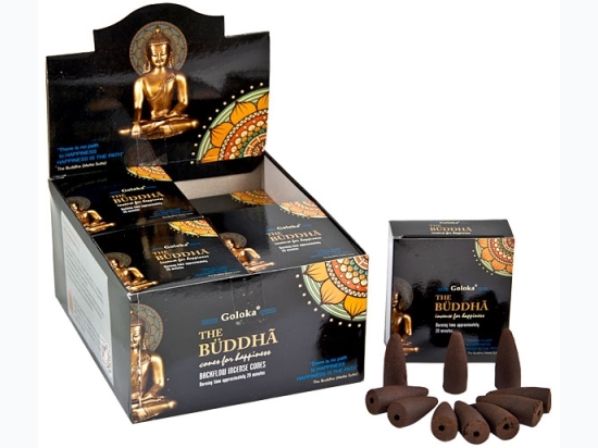 Goloka The Buddha Backflow Cones - 10ct Box