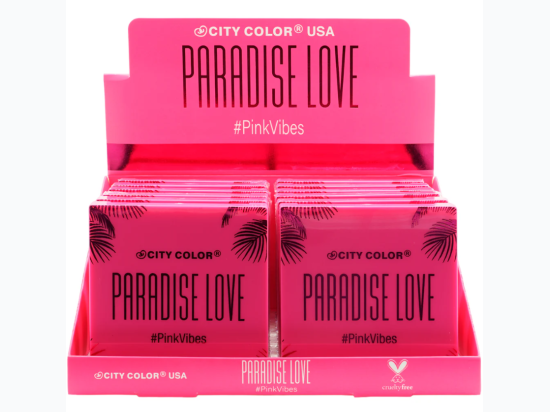 City Color Paradise Love 9 Shade Eyeshadow Palette