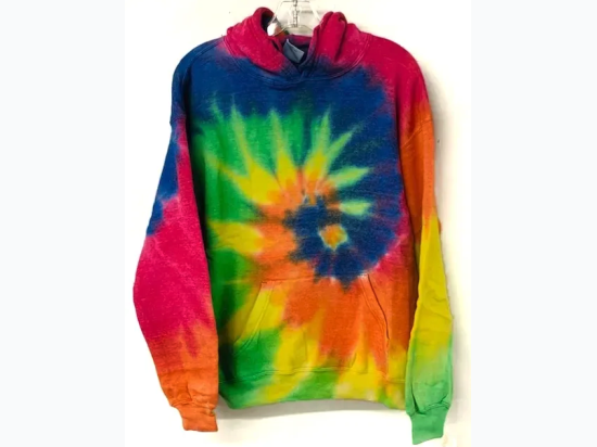 Adult Tie Dye Pullover Hoodie - Moondance