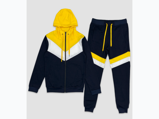 Men's Colorblock Tech Fleece Set - 2 Color Options