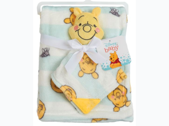 Disney Baby Blanket and Lovey - Winnie the Pooh