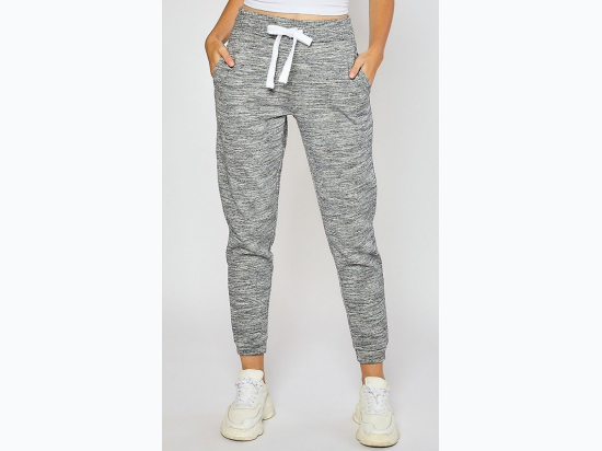 high rise fleece joggers